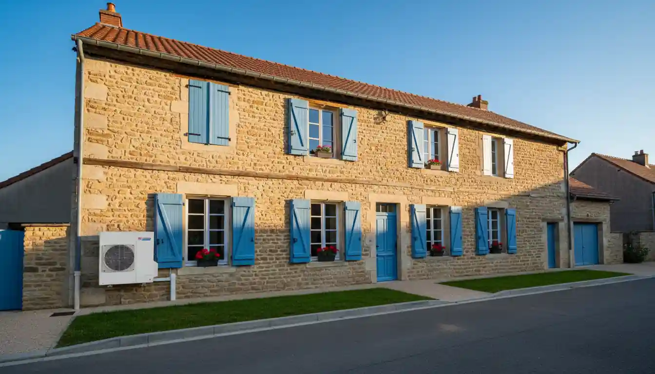 Installation de Pompe à Chaleur à Gy